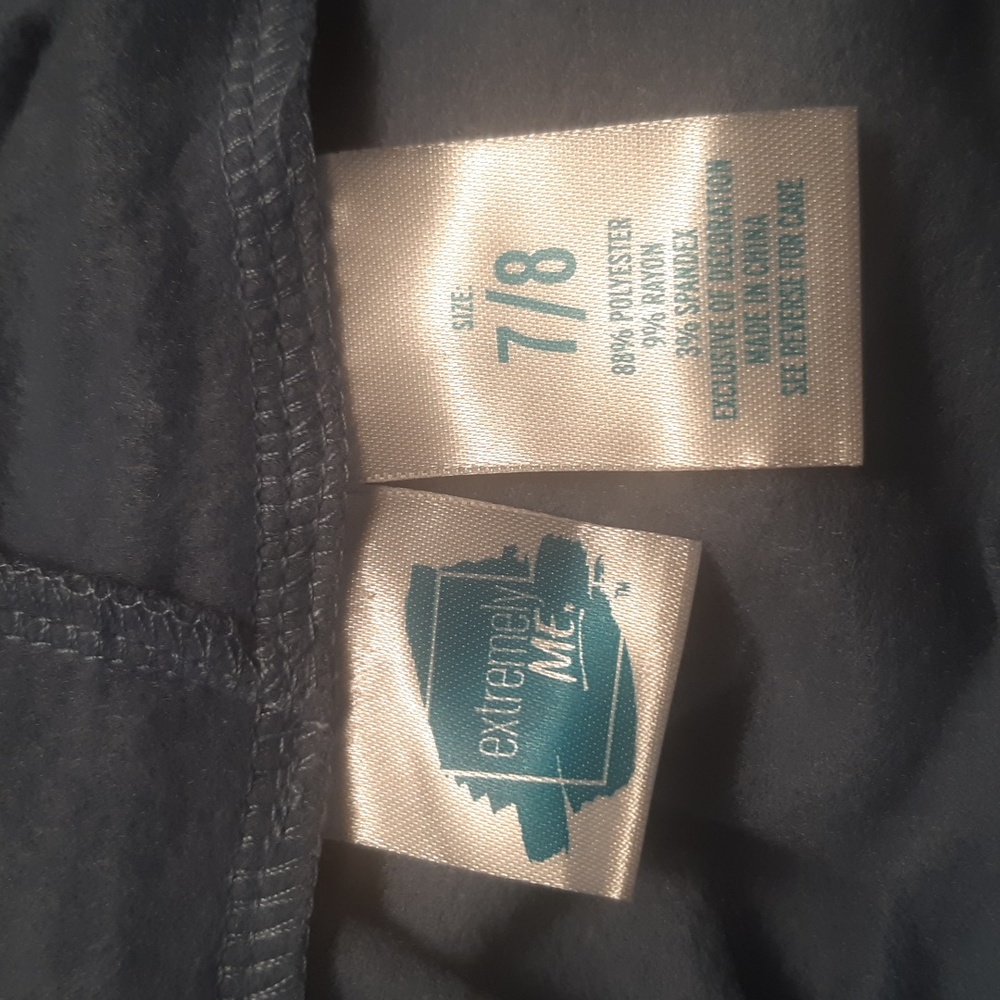 Extremely Me Faded Denim Girls Pant Set - Picture 8 of 8